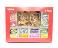 Pokemon Mini Tin 4-Pack Collection Box