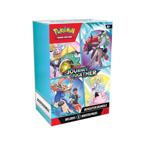Pokémon Journey Together Booster Bundle Sealed TCG Box